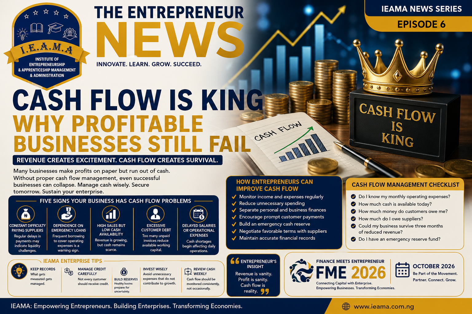 Cash Flow Is King