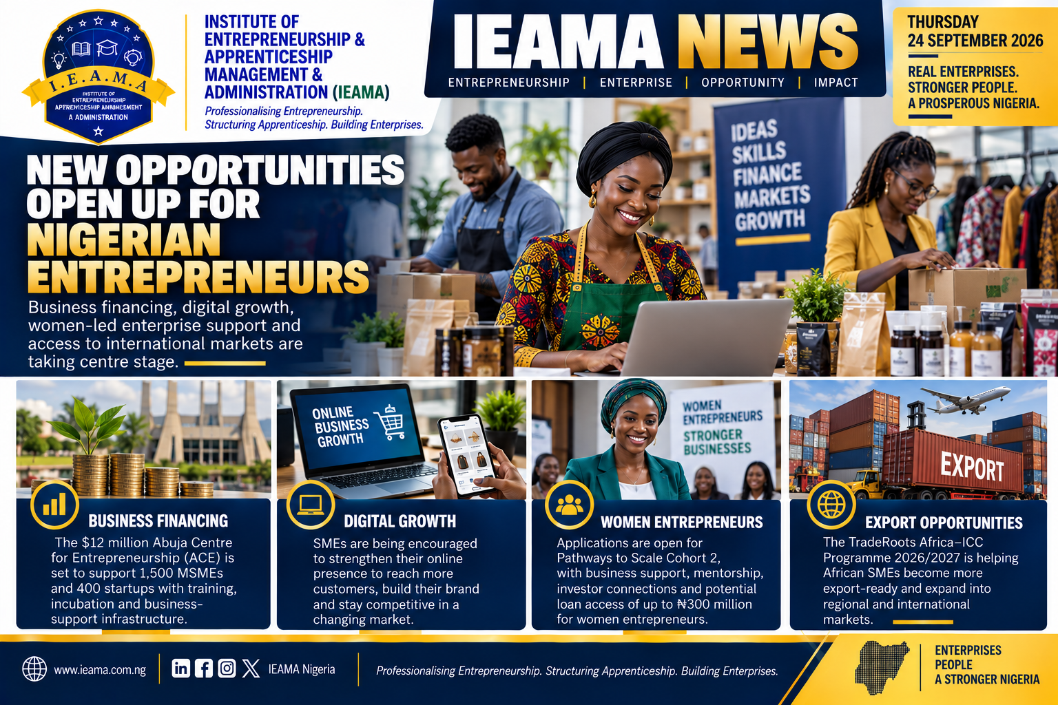 New Opportunities Open for Nigerian Entrepreneurs